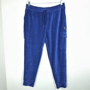 NWT Polo Ralph Lauren Cord Cargo Pant Blue Size XL